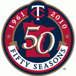 2010 Twins 50 year anniversary logo