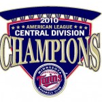 2010 Twins central division championship logo