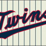 2010 - present script logo (alternate pinstripes)