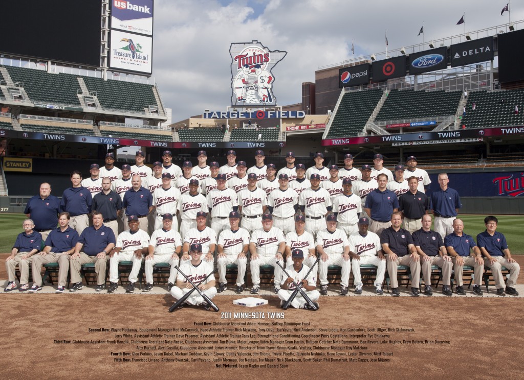 2011 Minnesota Twins team photo