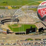 Met stadium post card