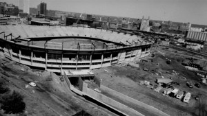 Metrodome construction 2