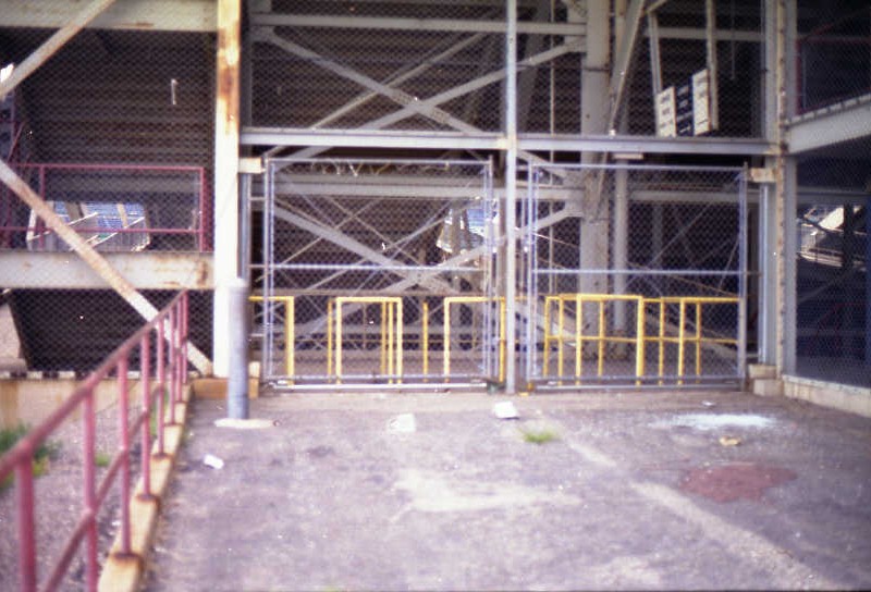 Gate in the main grandstand