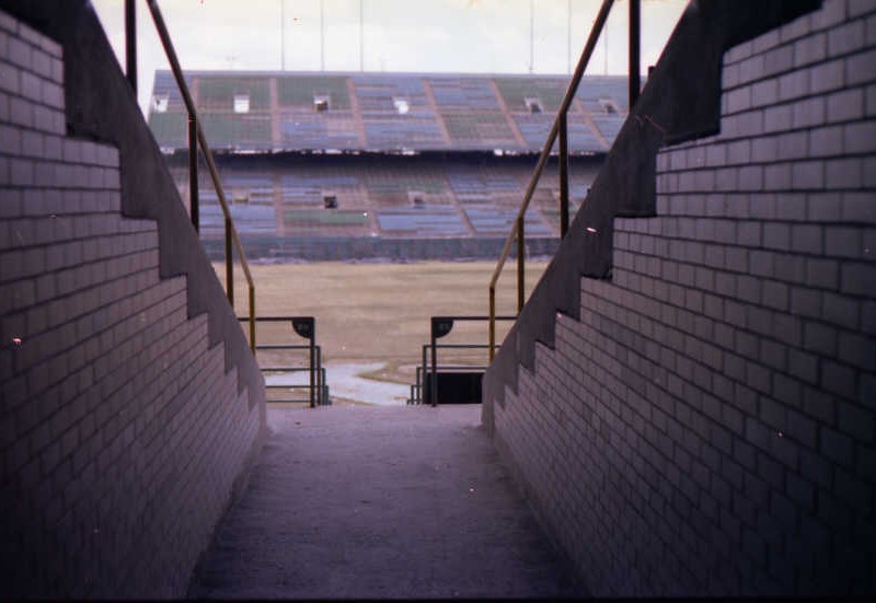 Main grandstand walk-way