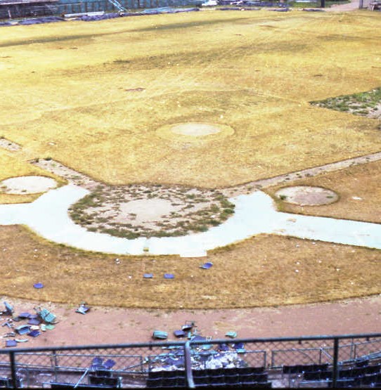 The home plate area