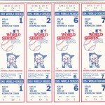 1981 Twins phantom World Series tickets. Click on the tickets tto see the full image.