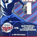 2006 Twins phantom World Series ticket. Click on the ticket to see the full image.