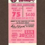 1978 Twins ticket