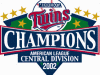 2002-Twins-central-division-championship-logo