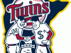 2010 - 2014 Alternate logo - Same alternate logo as from 2002-2009, but with new primary logo in background