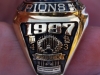 1987 Frank Viola World Series ring side view 2