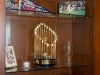 1987 World Series display window at Target field.