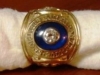 1965 Frank Quilici AL Championship ring top-view 1