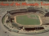 Aerial View, Metropolitan Stadium Bloomington - Courtesy Cardcow.com