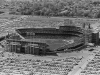 Metropolitan Stadium was full for a World Series game between the Minnesota Twins & Los Angeles Dodgers in 1965.