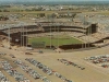 Met stadium aerial shot