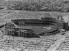 An aerial of a 1965 World Series game between the Twins and Dodgers