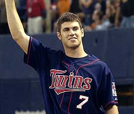 Not vocal? Then why is the Twins' Joe Mauer quoted on a T-shirt?