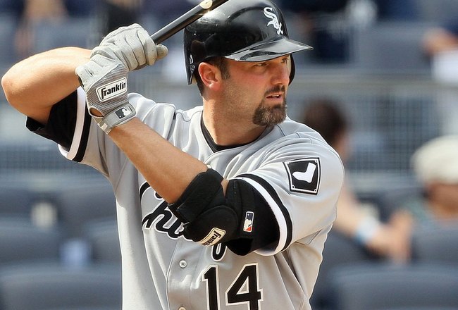 Konerko's streak of openers to end