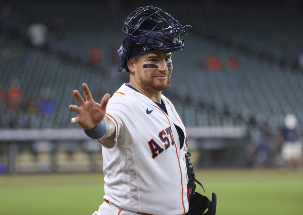 Astros' catcher Christian Vazquez speaks on his first career no-hitter  caught